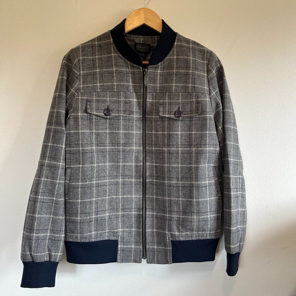 Pendleton Wool Bomber Jacket